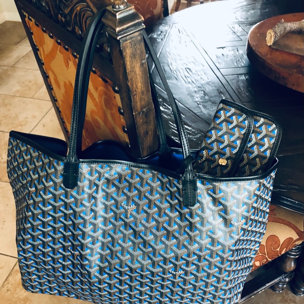 GM Tote bag … Coated canvas & leather.
